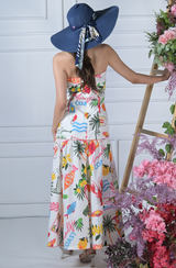Amalfi Print Maxi Dress