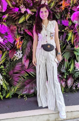 Sharnamli Mehra in Embroidered Shirt & Zipper Pant Set