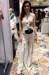 Sharnamli Mehra in Embroidered Shirt & Zipper Pant Set