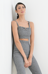 Black & White Houndstooth 3 Piece Set