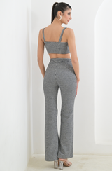 Black & White Houndstooth 3 Piece Set