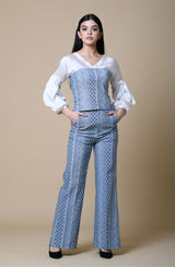 Polka Denim Set