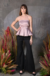 Black Bell Bottom Pants