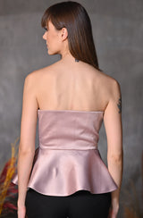 Frosting Pink Tube Top