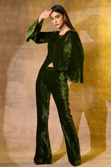 Dark Olive Co Ord Set