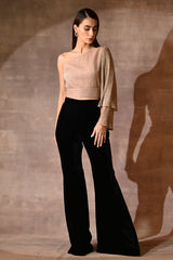 Powder Pink One Shoulder Top