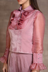 Pink Three Piece Co Ord Set