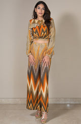 Earthy Print Co-ord Set