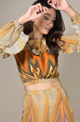 Earthy Print Co-ord Set