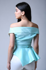 Asymmetrical Bow Top