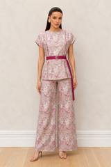 Royal Beige Embroidered Co Ord Set