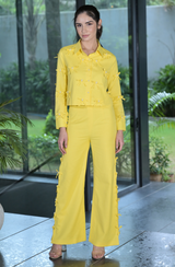 Macaroon Yellow Co Ord Set