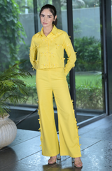 Macaroon Yellow Co Ord Set