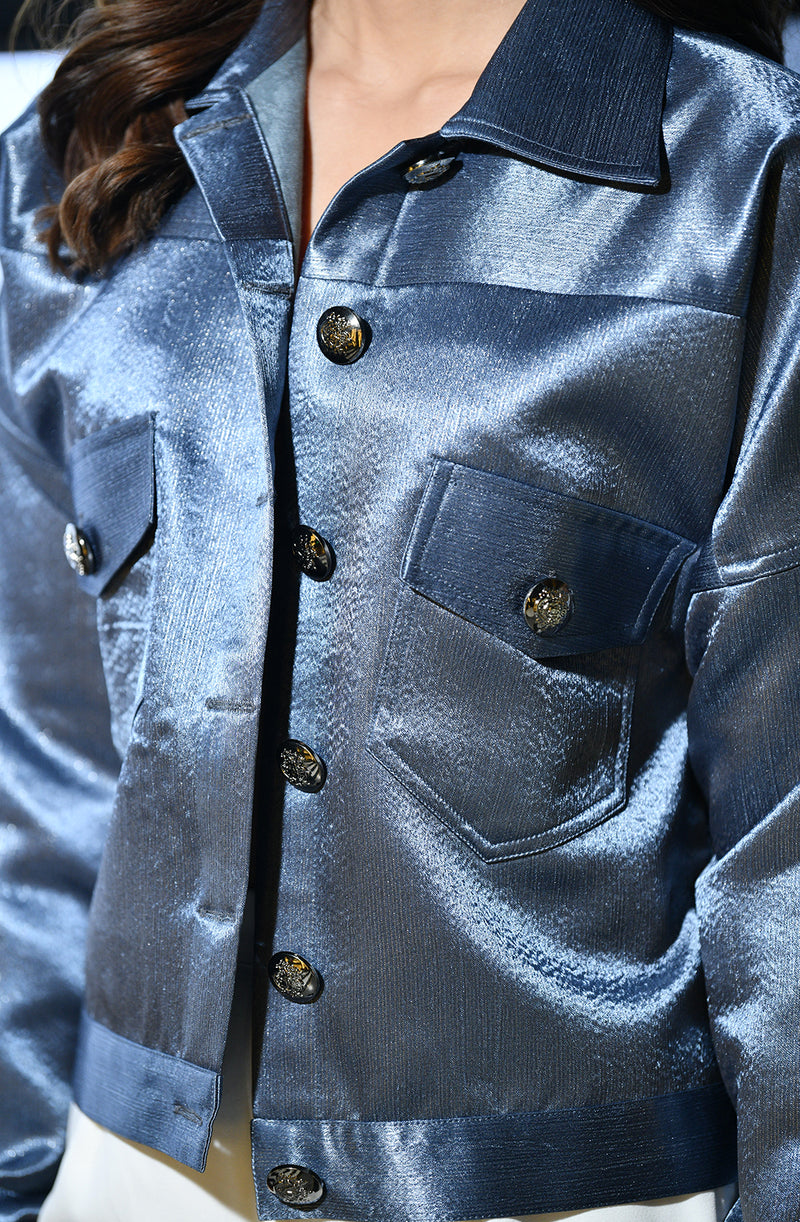 Steel Blue Jacket